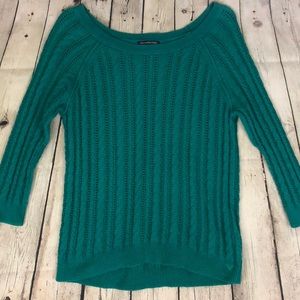 American Eagle teal green sweater American Eagle teal green sweater